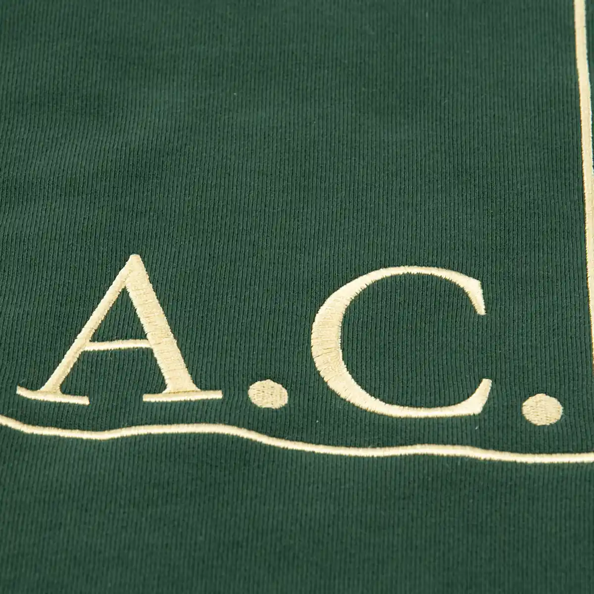 green sweatshirt with embroidery letters on the back KN2102261 green sweatshirt with embroidery letters on the back KN2102261