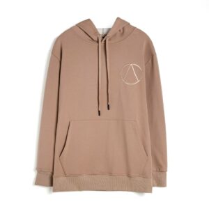 khaki hooded tracksuit - hoodie KN2101271