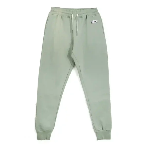 light green pants with heat transfer letters SFZ-210420-6