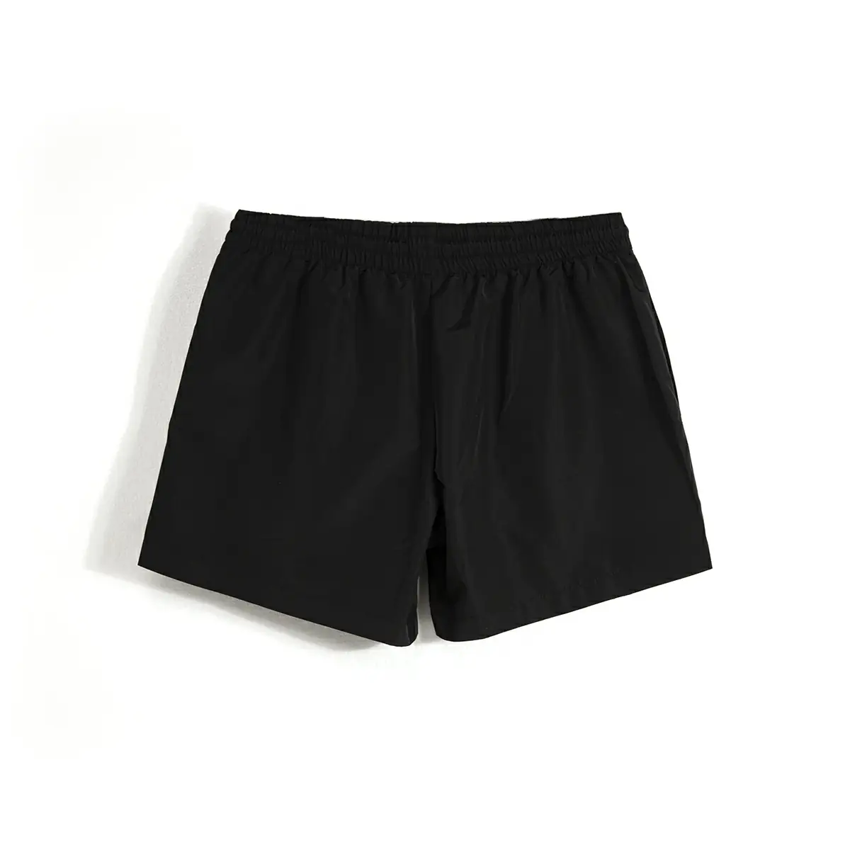 mens black shorts at the back view KN2103154 mens black shorts at the back view KN2103154